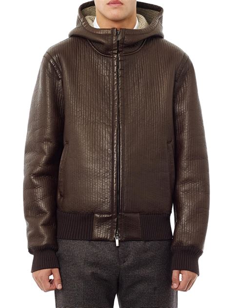 fendi men's leather jacket.